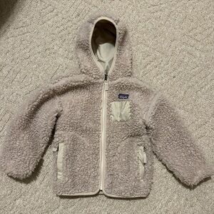 Patagonia Retro-X Cream Hooded Sherpa Jacket